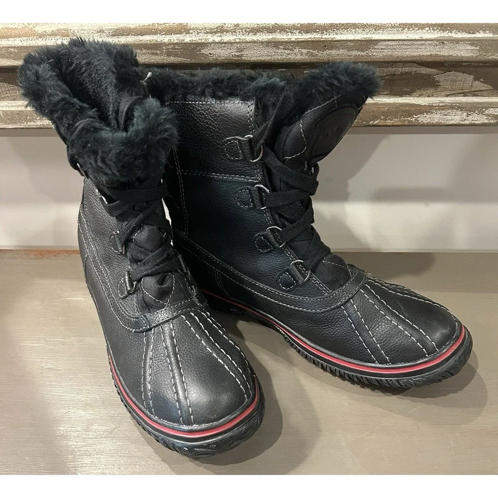 Pajar winter boots  Women's  6-6.5‎ M  Euro 37  Leather  Excellent condition